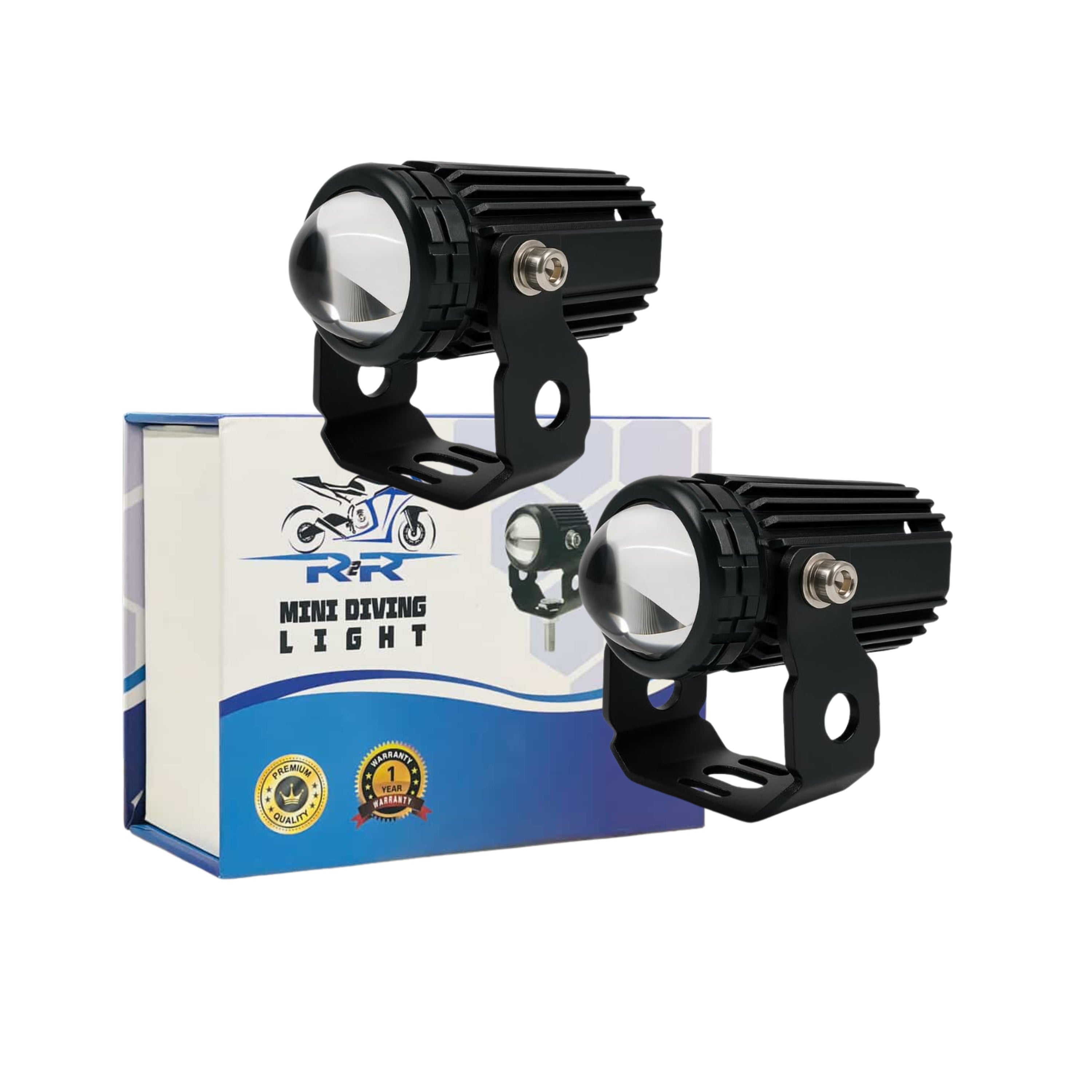 Led Fog Light R2R Y/W (1 Yr Warranty)
