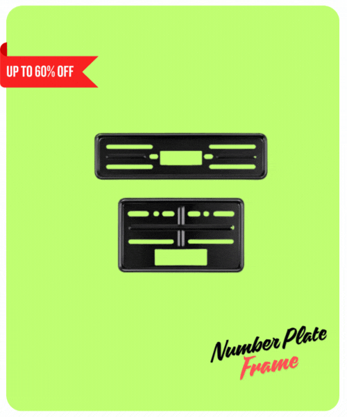 Number Plate Frame