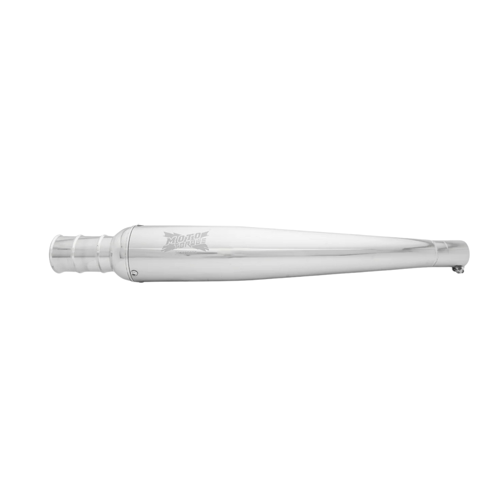 Moto Torque Exhaust Beat-Chrome