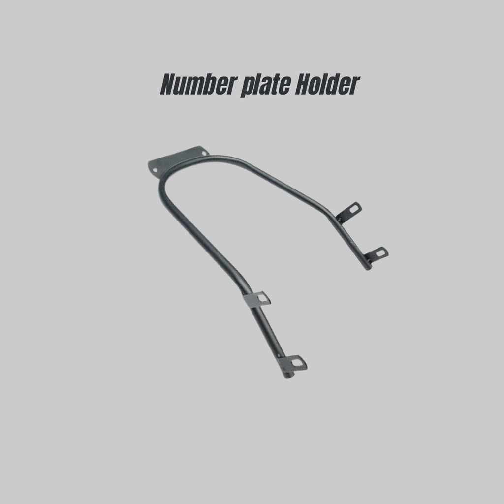 Front Fender Number Plate Clamp