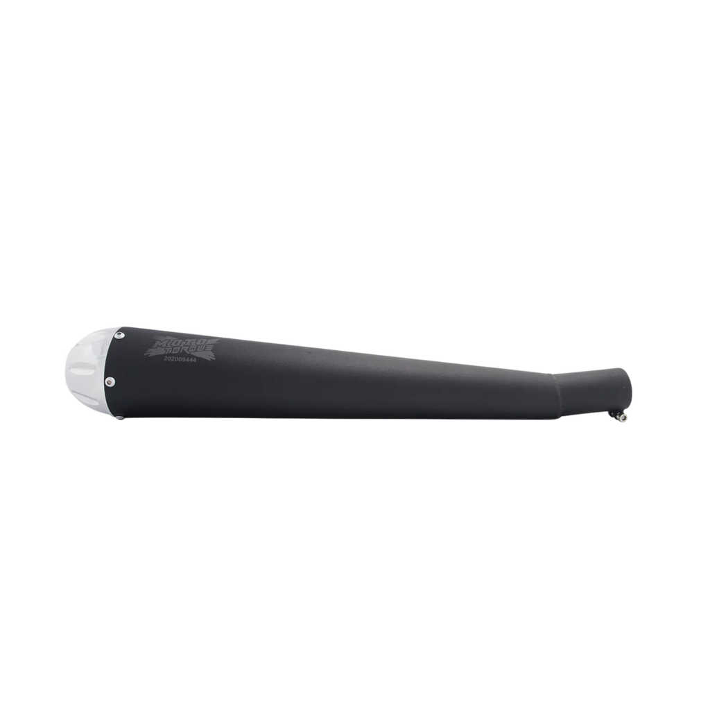 Moto torque Megaphone Black Performance Exhaust