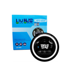 RE Logo Round Headlight with Yellow/White DRL 7Inch (C-217)