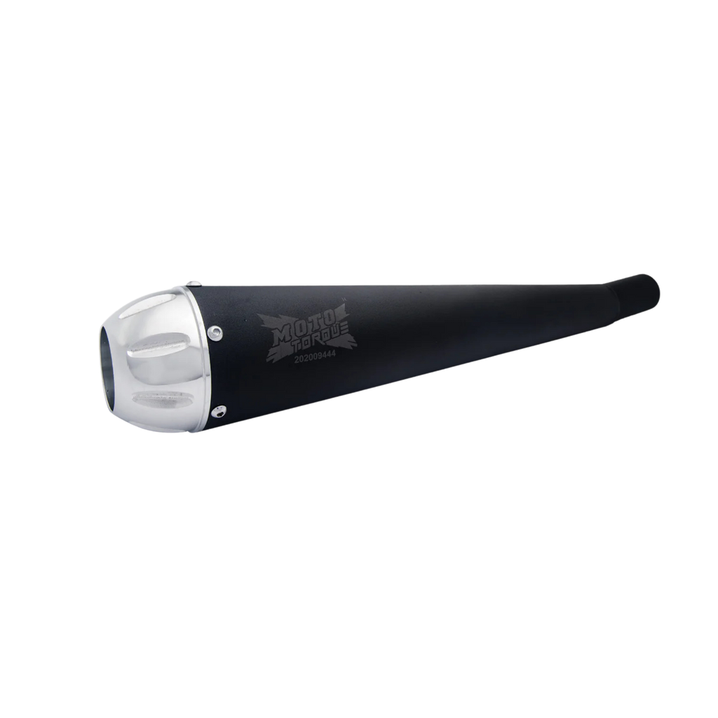 Moto torque Megaphone Black Performance Exhaust