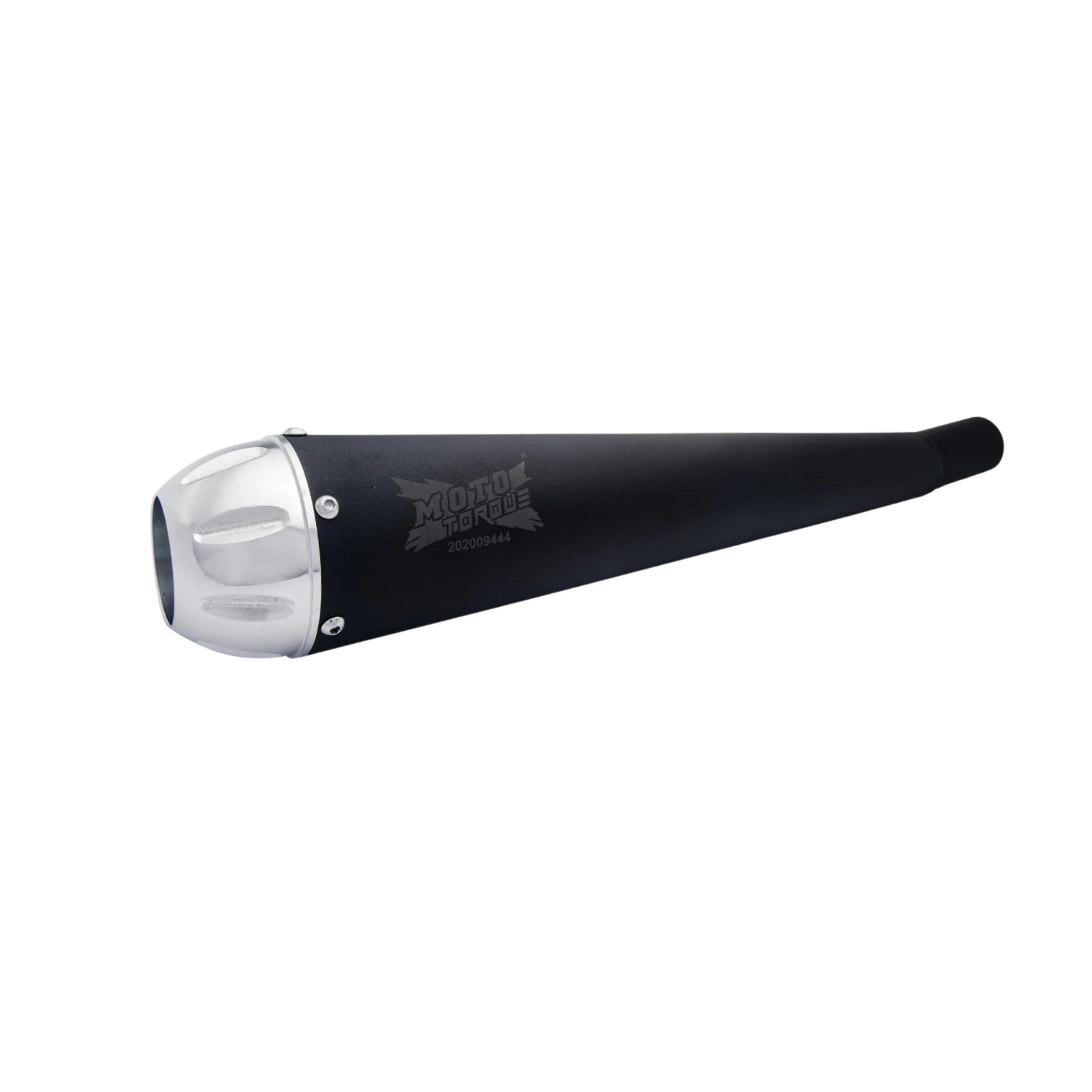 Moto torque Megaphone Black Performance Exhaust