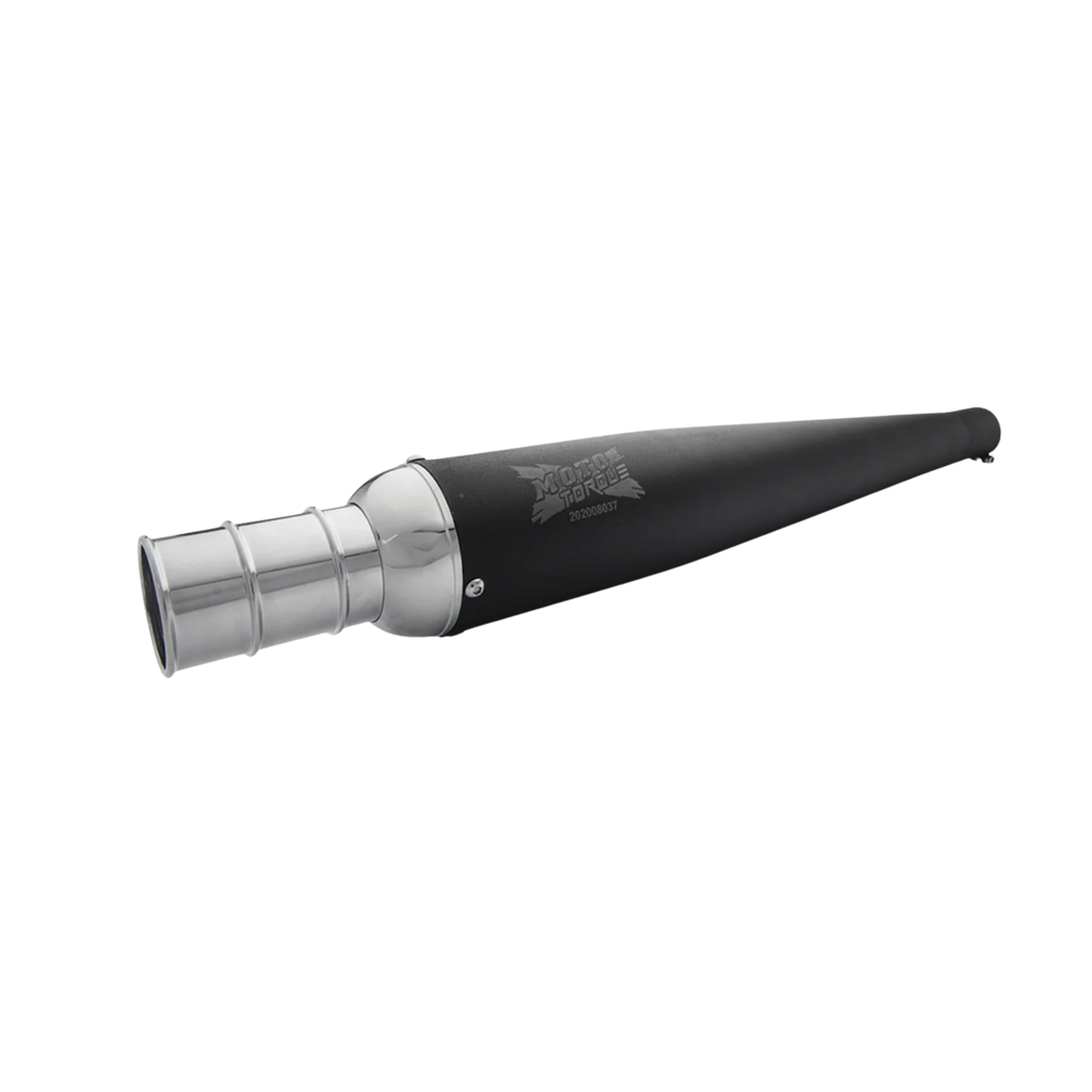 Moto Torque Exhaust Beat-Balck