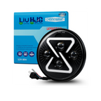 LIU HJG 7 Inch Full Ring X DRL Headlight (HJG C-257)