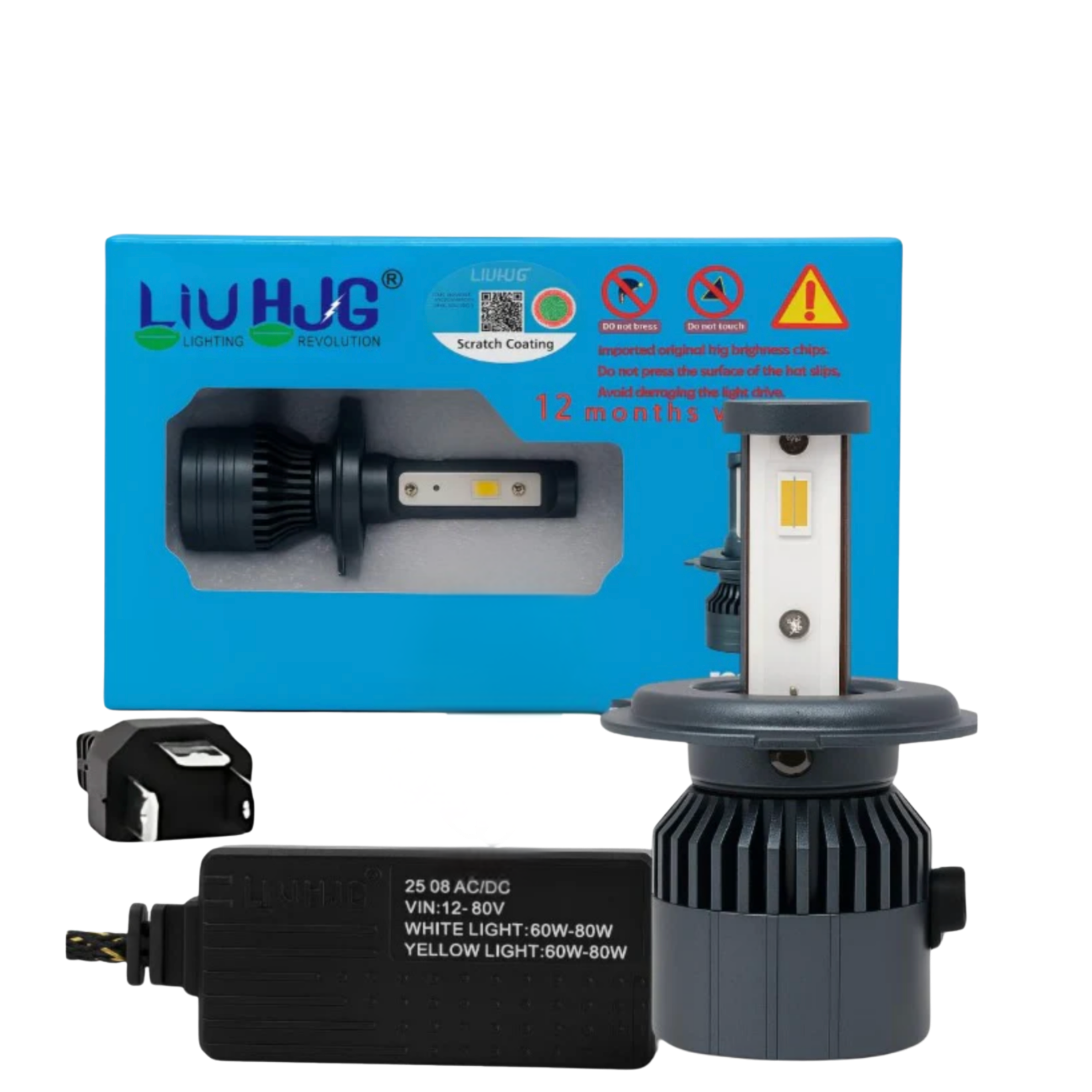 LED Bulb H4 65W LIUHJG