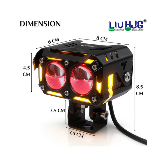 LIU HJG Dual Cut Lens LED Fog Light  120W