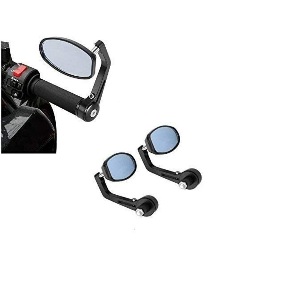 Mirror Side Handle Oval