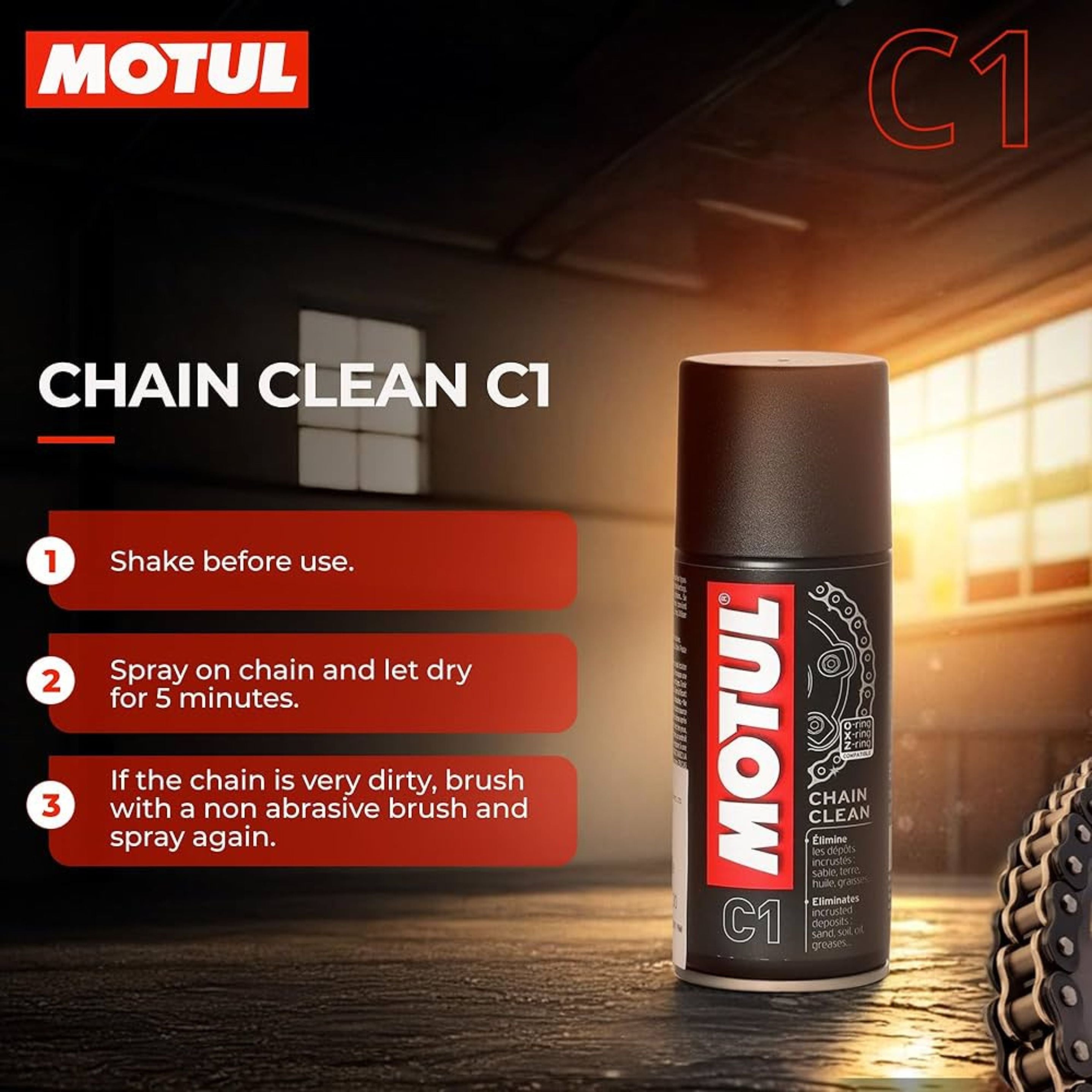 MOTUL CHAIN LUBE BUNDLE
