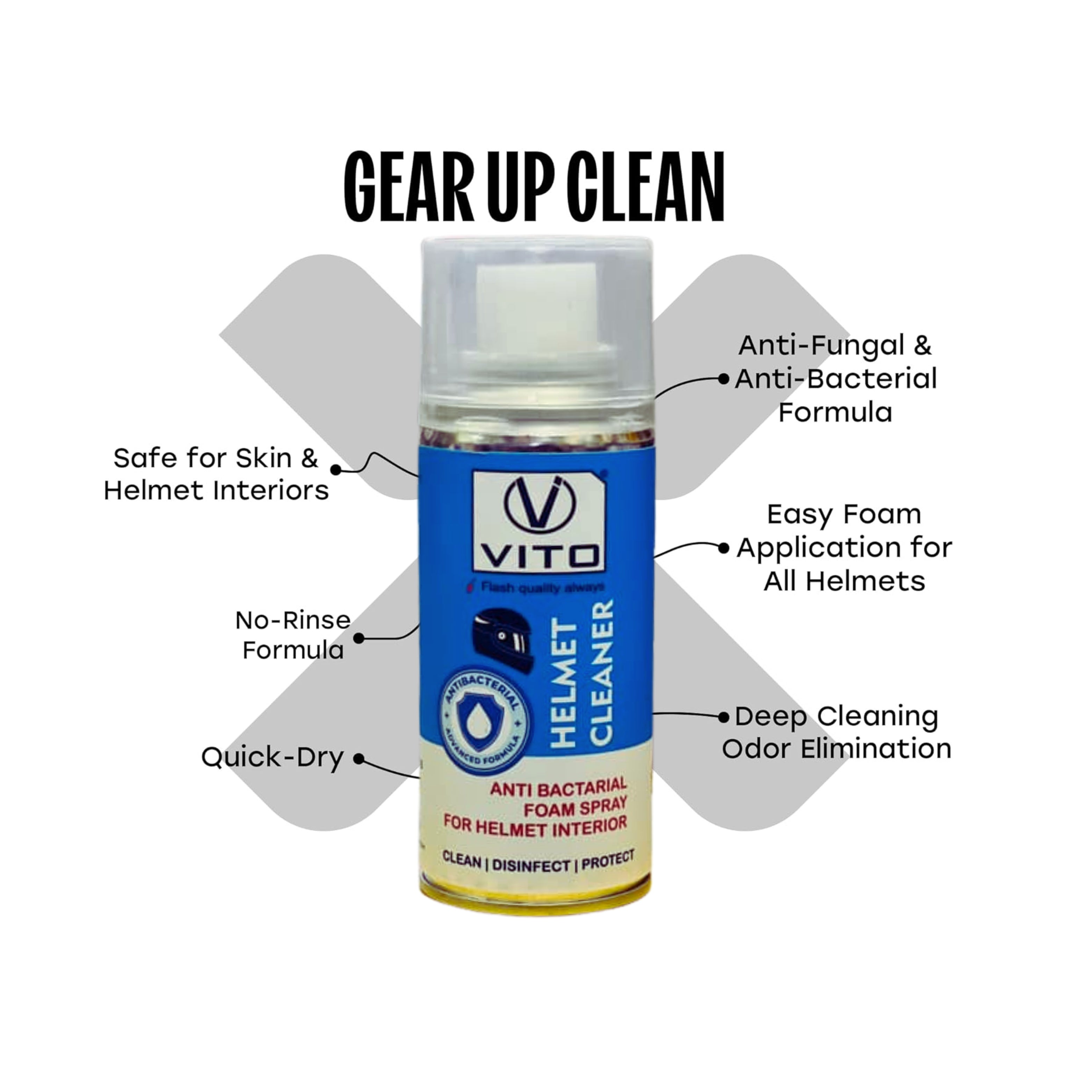 Helmet Cleaner Spray VITO