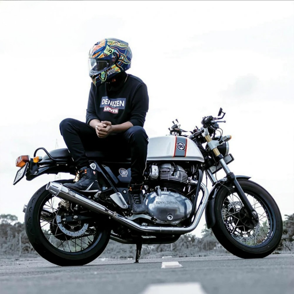 Moto torque Launcher Chrome Performance Exhaust