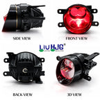 LIU HJG 3 Inch LED Projector Lens Laser Fog Lamp with Cap  120W