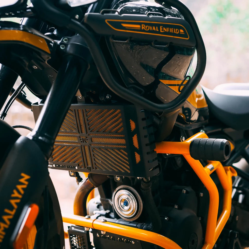 HIMALAYAN 450 RADIATOR GUARD - YELLOW