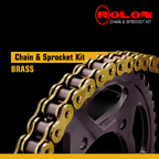 ROLON Chain and Sprocket kit for NINJA 300 CC - KIT HPXRC 237