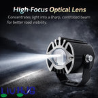 LIU HJG Original 25W Dual-Color LED Fog Light