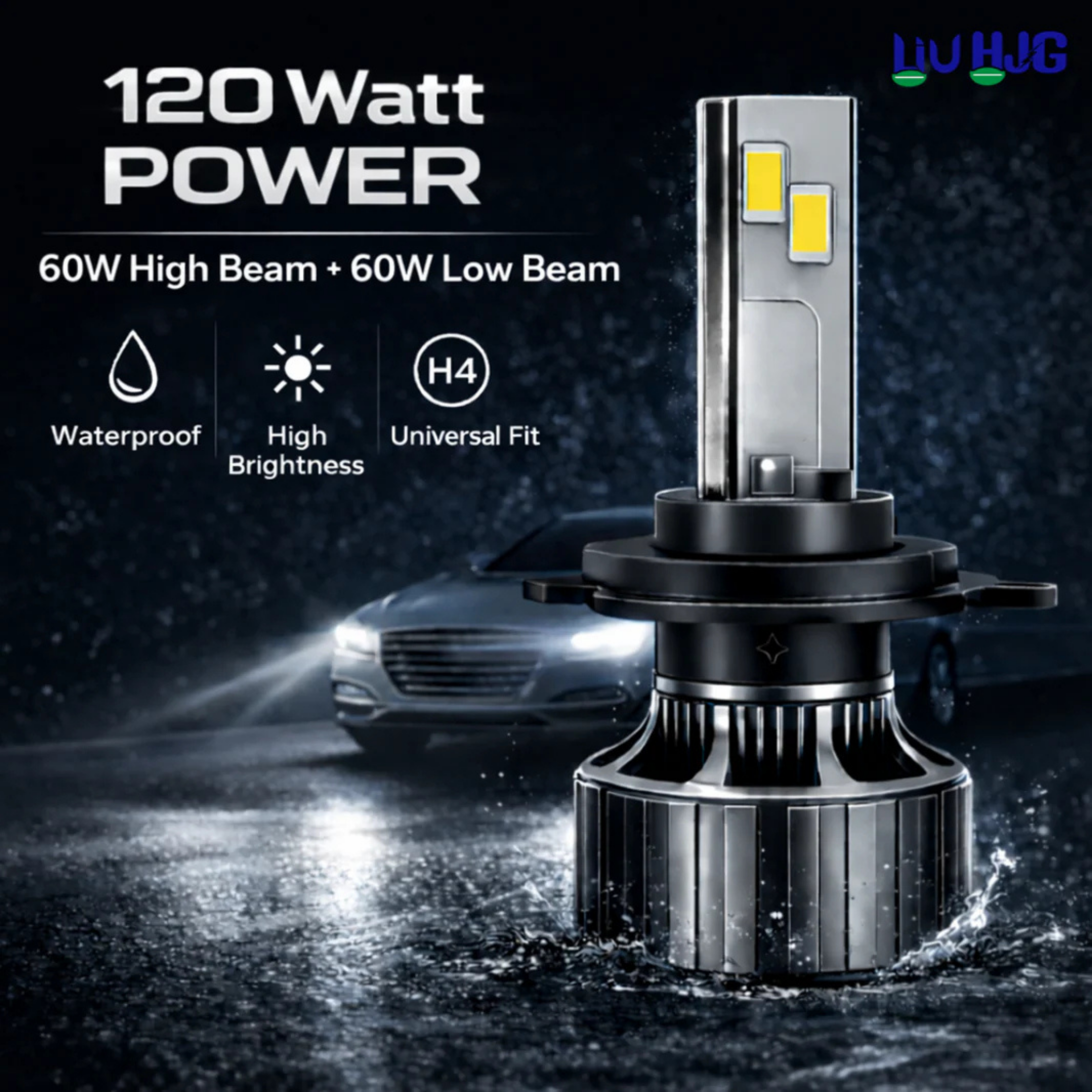 LED 120W Headlight LIUHJG