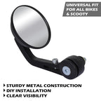 Handlebar Mirror Round