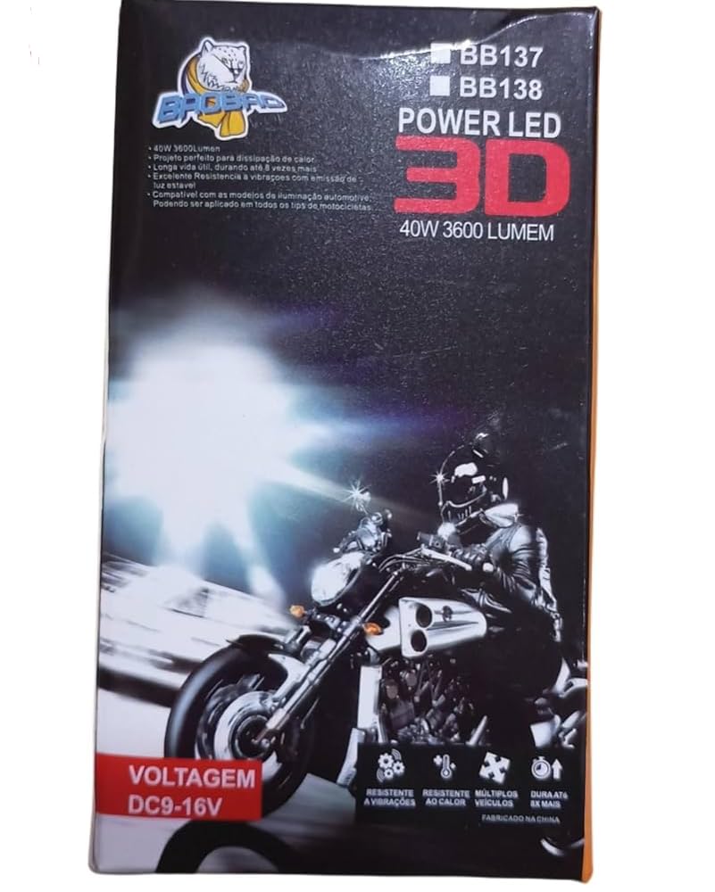Led Head Light 40W 3D