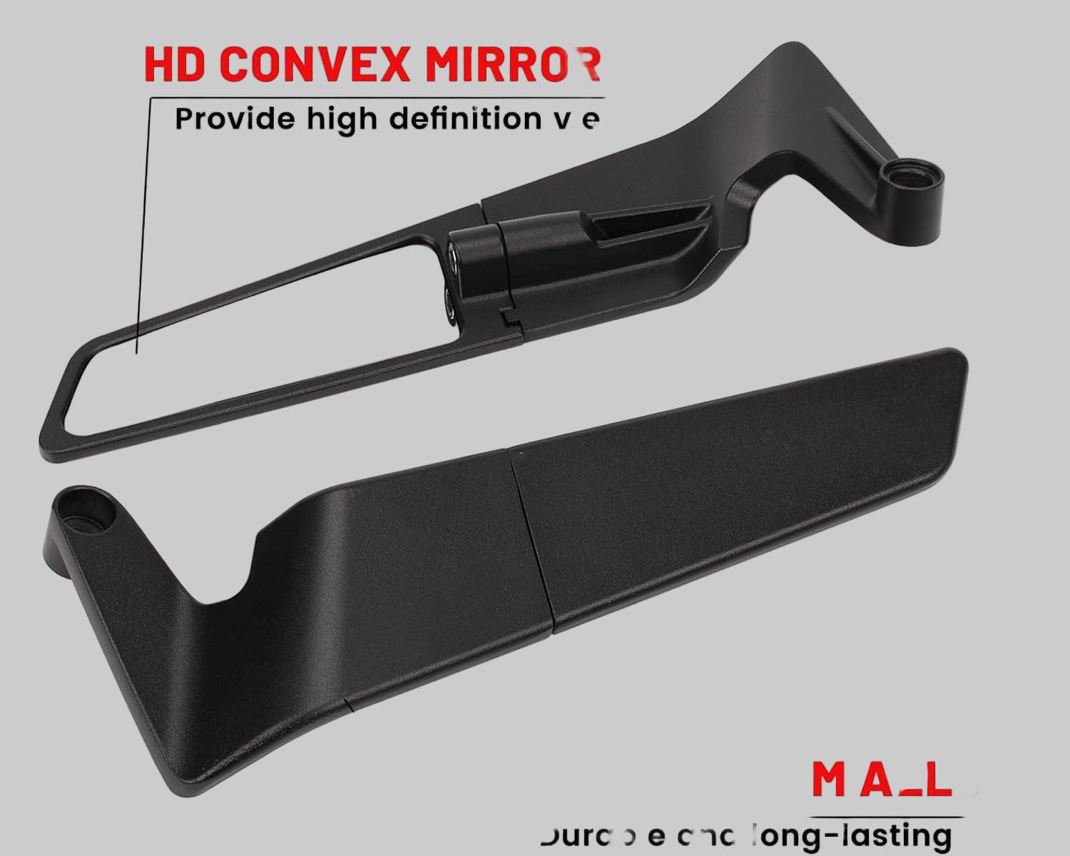 Stealth Mirror Foldable