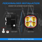 Led Fog Light Multi Mode 4 eye