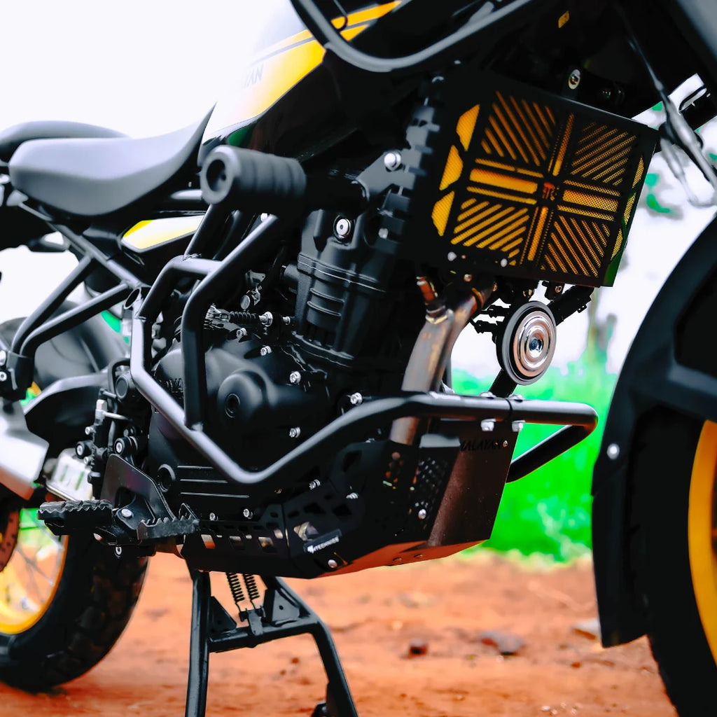 HIMALAYAN 450 RADIATOR GUARD - YELLOW