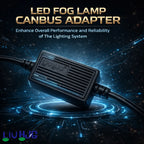 LIU HJG 3 Inch LED Projector Lens Laser Fog Lamp with Cap  120W