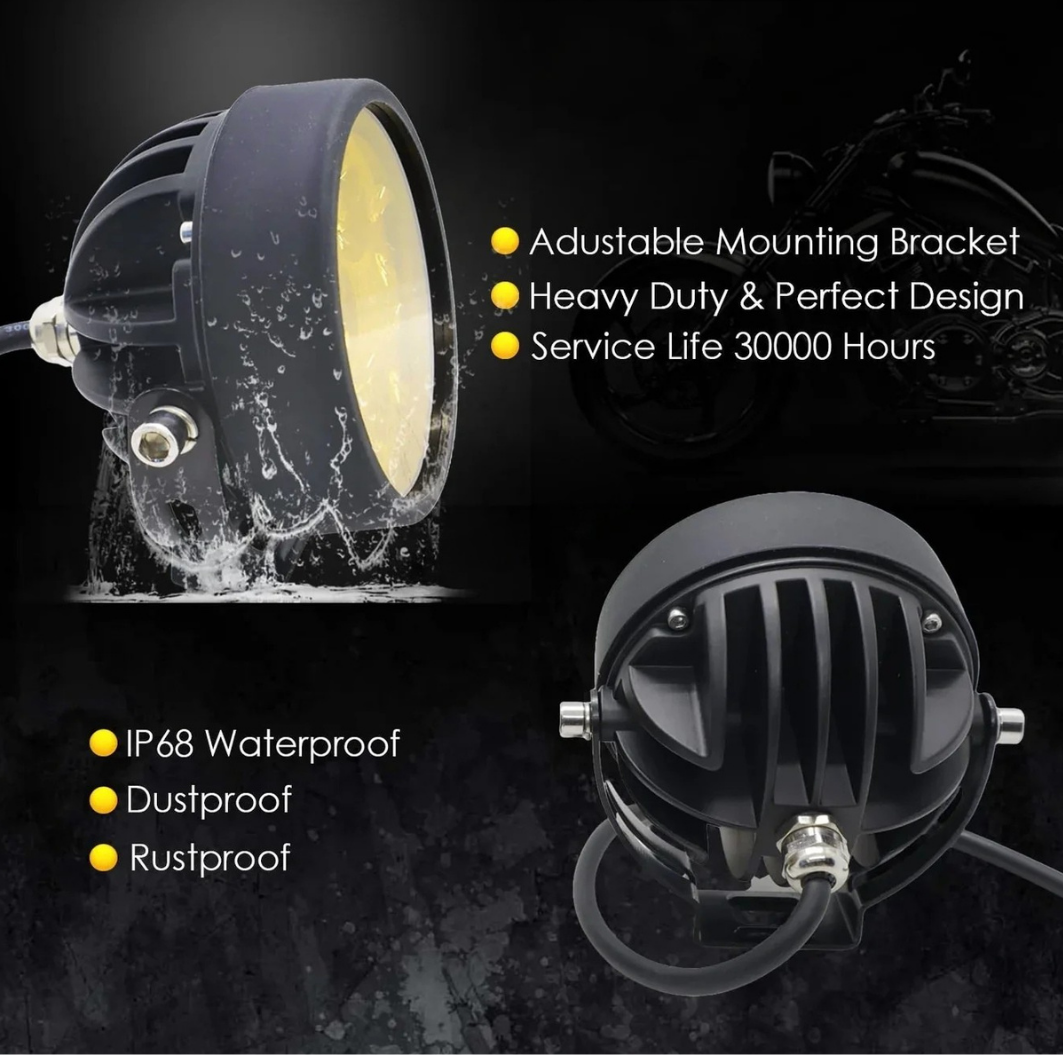 LIU HJG 5 LED 100W Round CREE Foglight