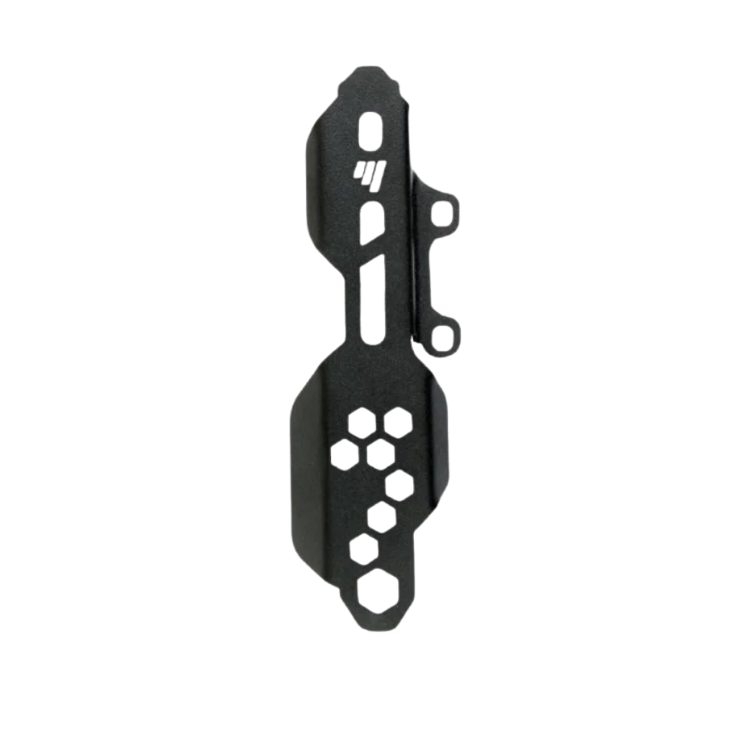 HIMALAYAN 411 MASTER CYLINDER GUARD - MILD STEEL